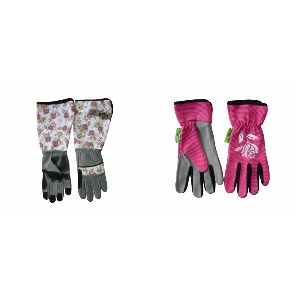 dehner-rosenhandschuh-gartenhandschuh-gr-8-m-pink image 1