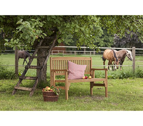 dehner-lucy-gartenbank-holz-2-sitzer-klappbar-120cm image 8
