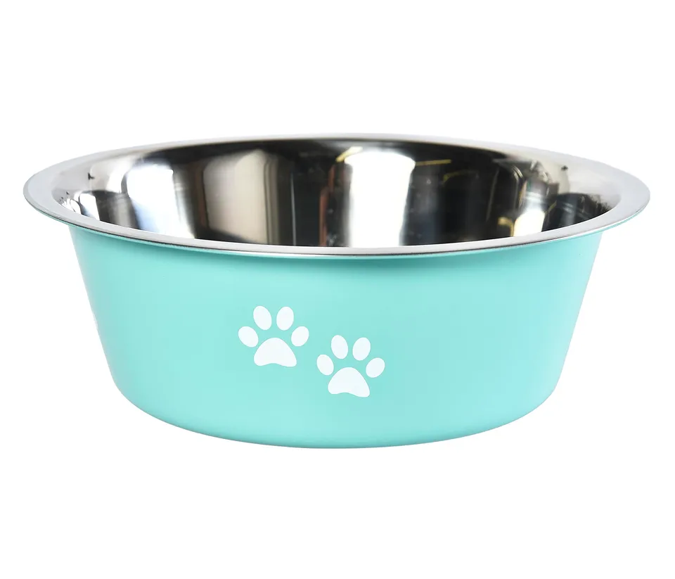 dehner-lieblinge-paw-napf-edelstahl-t-rkis-2020-ml-rutschfest image 1