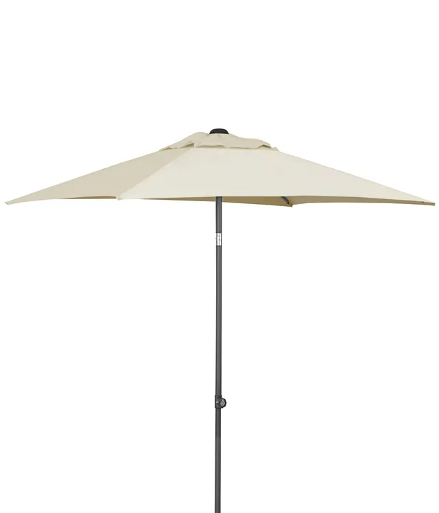 dehner-andros-sonnenschirm-210x150-beige-polyester image 1