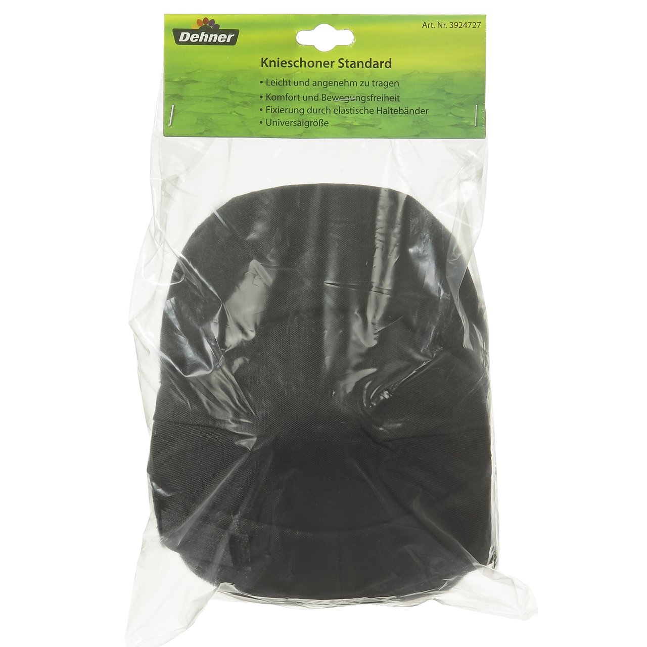 dehner-knieschoner-standard-knieschutz-schwarz-24x24-cm image 1
