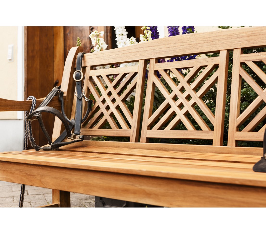dehner-korfu-gartenbank-3-sitzer-teakholz-150x90x66cm image 3