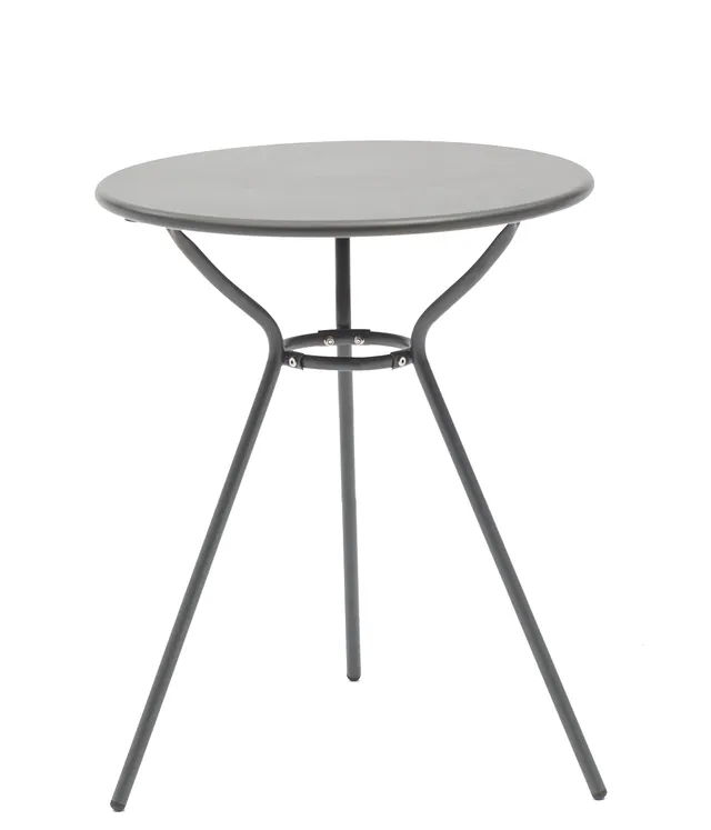 dehner-oslo-balkontisch-stahl-60-cm-anthrazit-rund image 1