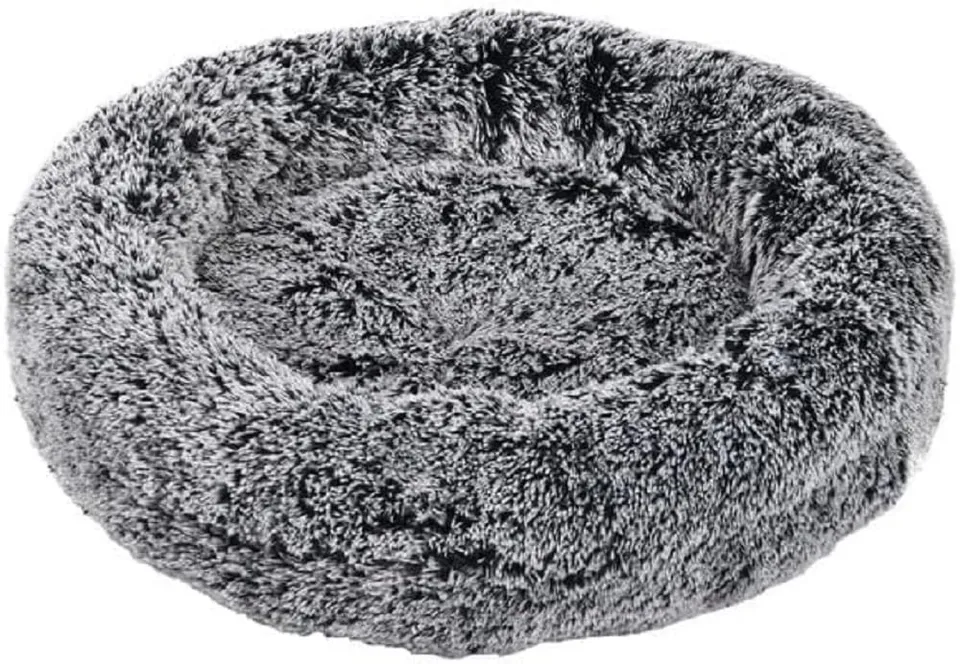 dehner-lieblinge-cookie-hundebett-m-58-cm-schwarz-waschbar image 1