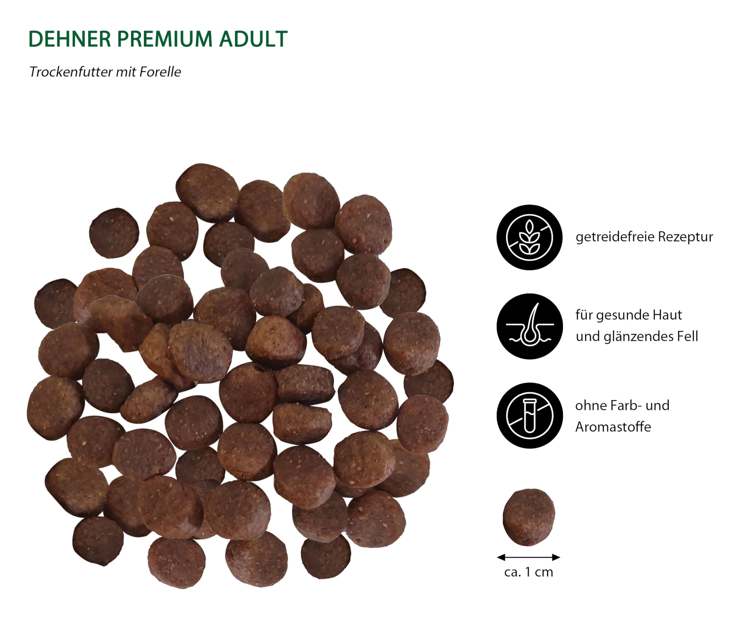 dehner-premium-katzenfutter-forelle-2-kg-getreidefrei-adult image 2