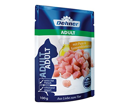 dehner-premium-katzenfutter-adult-pute-nassfutter-12x100g image 5