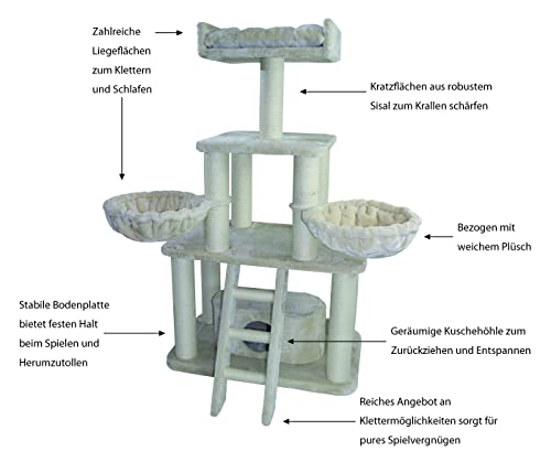 dehner-lieblinge-kratzbaum-mila-creme-170-cm-sisal-h-hle image 6