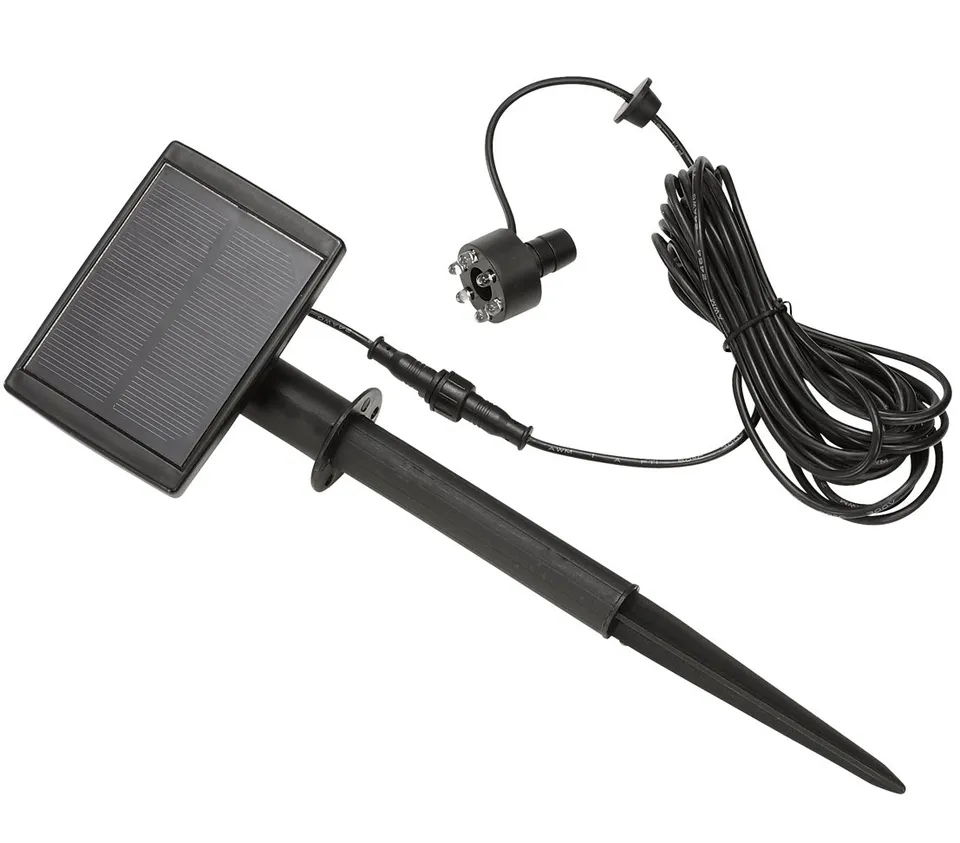 dehner-wild-nature-solar-led-universalbeleuchtung-gartenleuchte-schwarz image 1