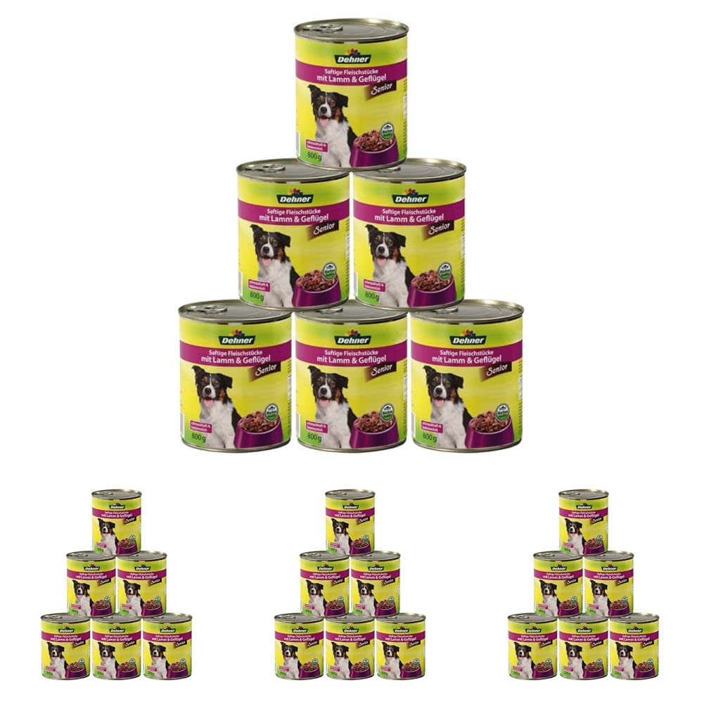 dehner-lieblinge-senior-hundefutter-lamm-6x800g image 5