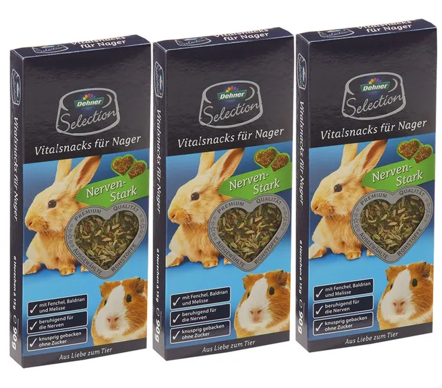 dehner-selection-nagersnack-nerven-3x90-g-ohne-zucker image 1