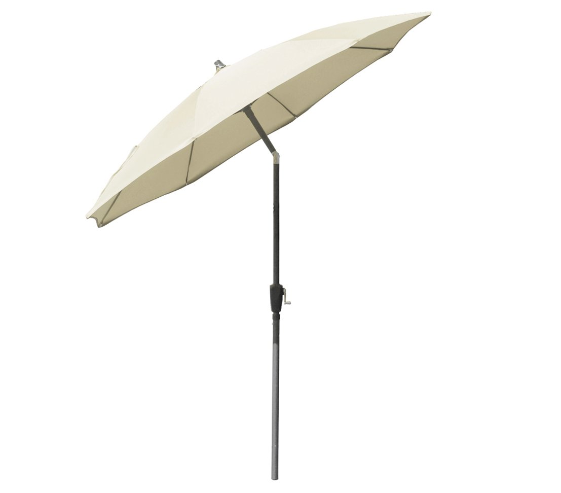 dehner-paros-sonnenschirm-2-5-m-naturfarben-rund-uv-80 image 1