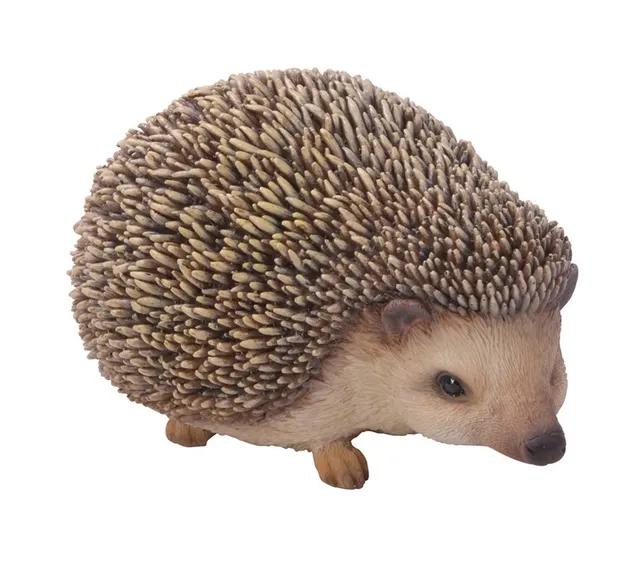 dehner-dekofigur-igel-polyresin-braun-14-cm image 1
