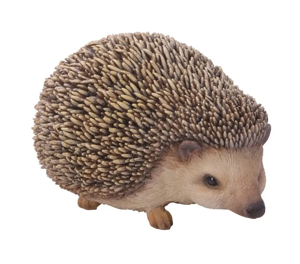 dehner-dekofigur-igel-polyresin-braun-14-cm image 1