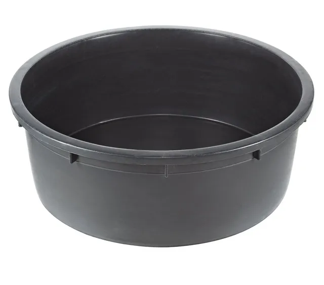 dehner-mini-gartenteich-becken-150-l-polyethylen-schwarz image 1