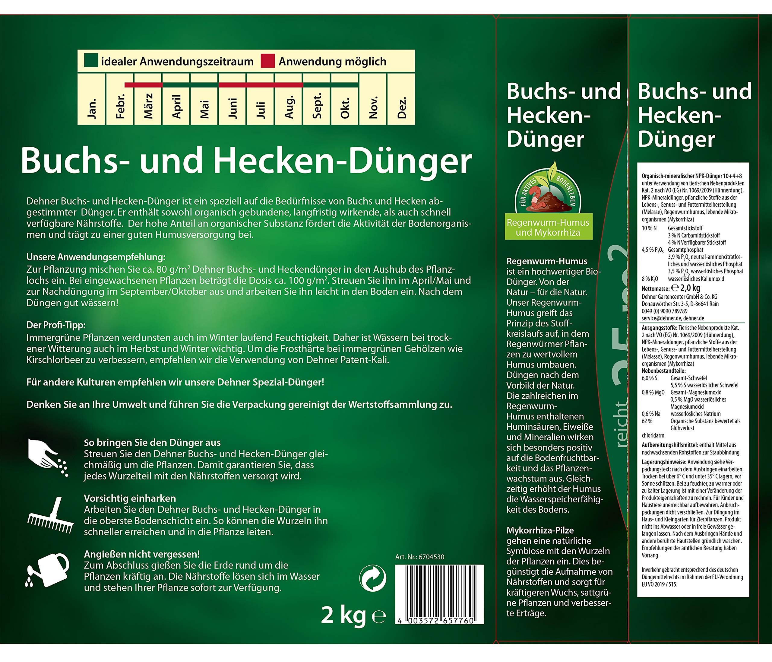 dehner-koniferen-und-hecken-d-nger-set-2x2kg-npk image 6