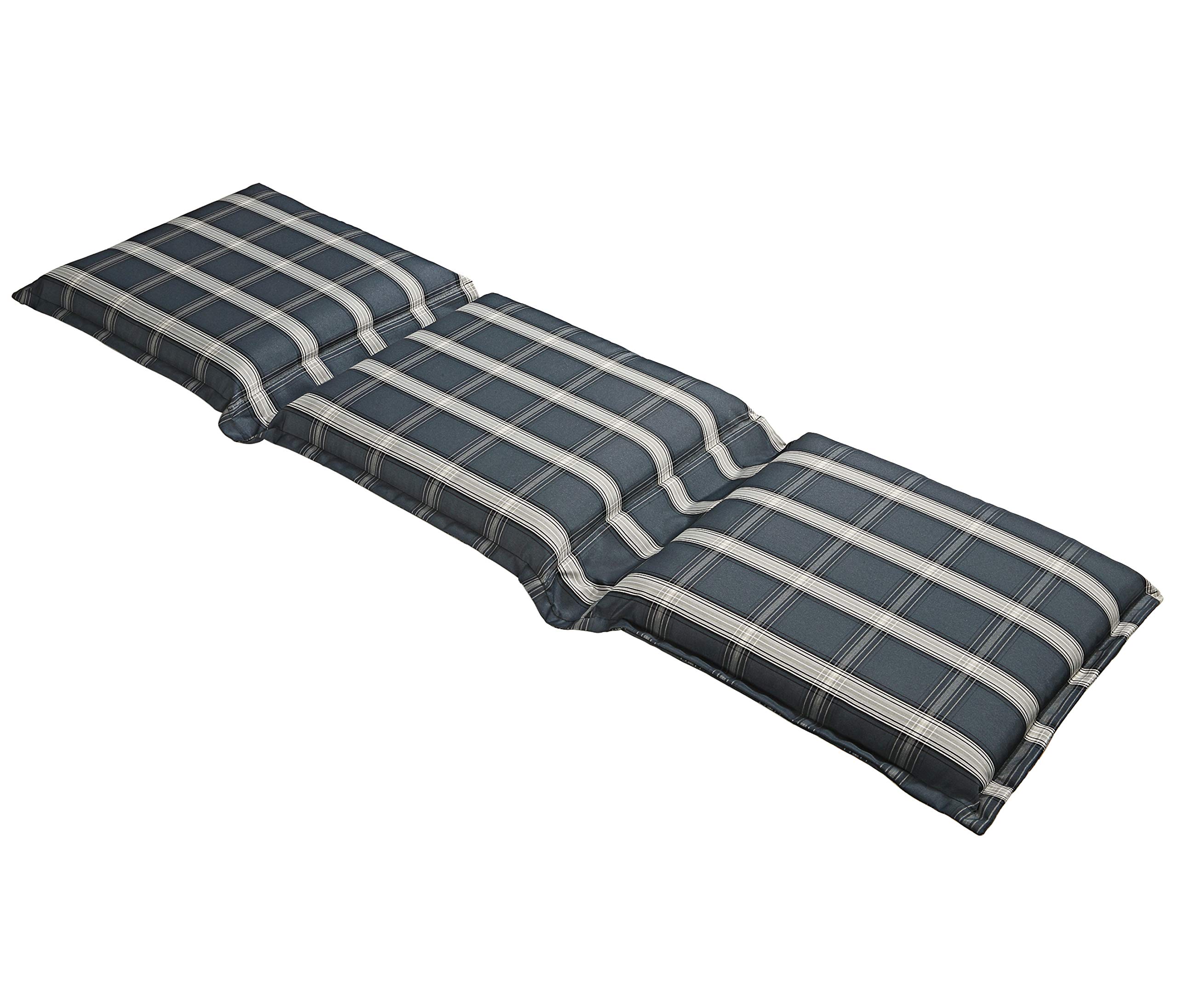 dehner-flexbankauflage-lancy-3-sitzer-grau-creme-160-cm-polyester image 1