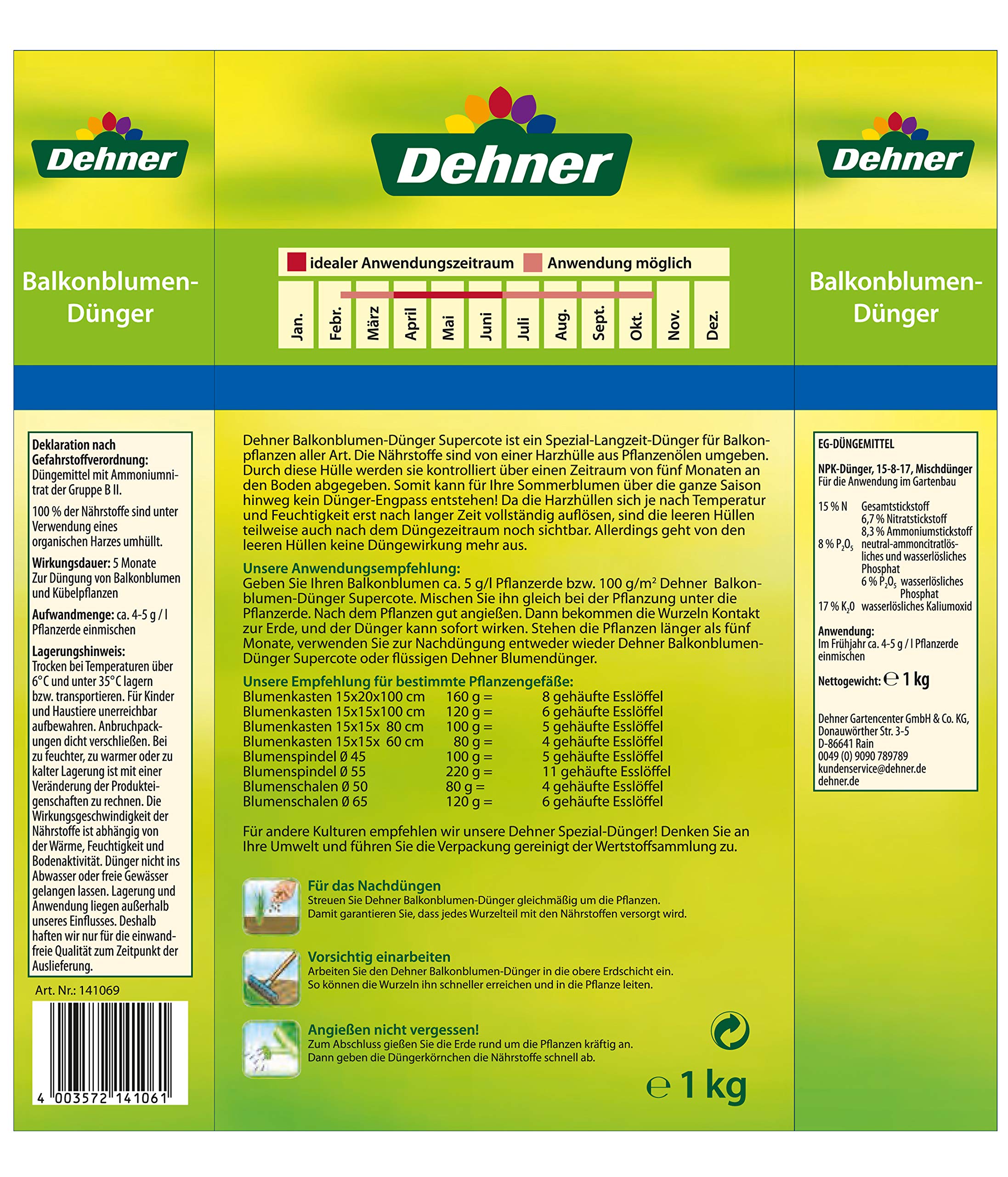 dehner-balkonblumen-d-nger-langzeitd-nger-1-kg-npk image 2