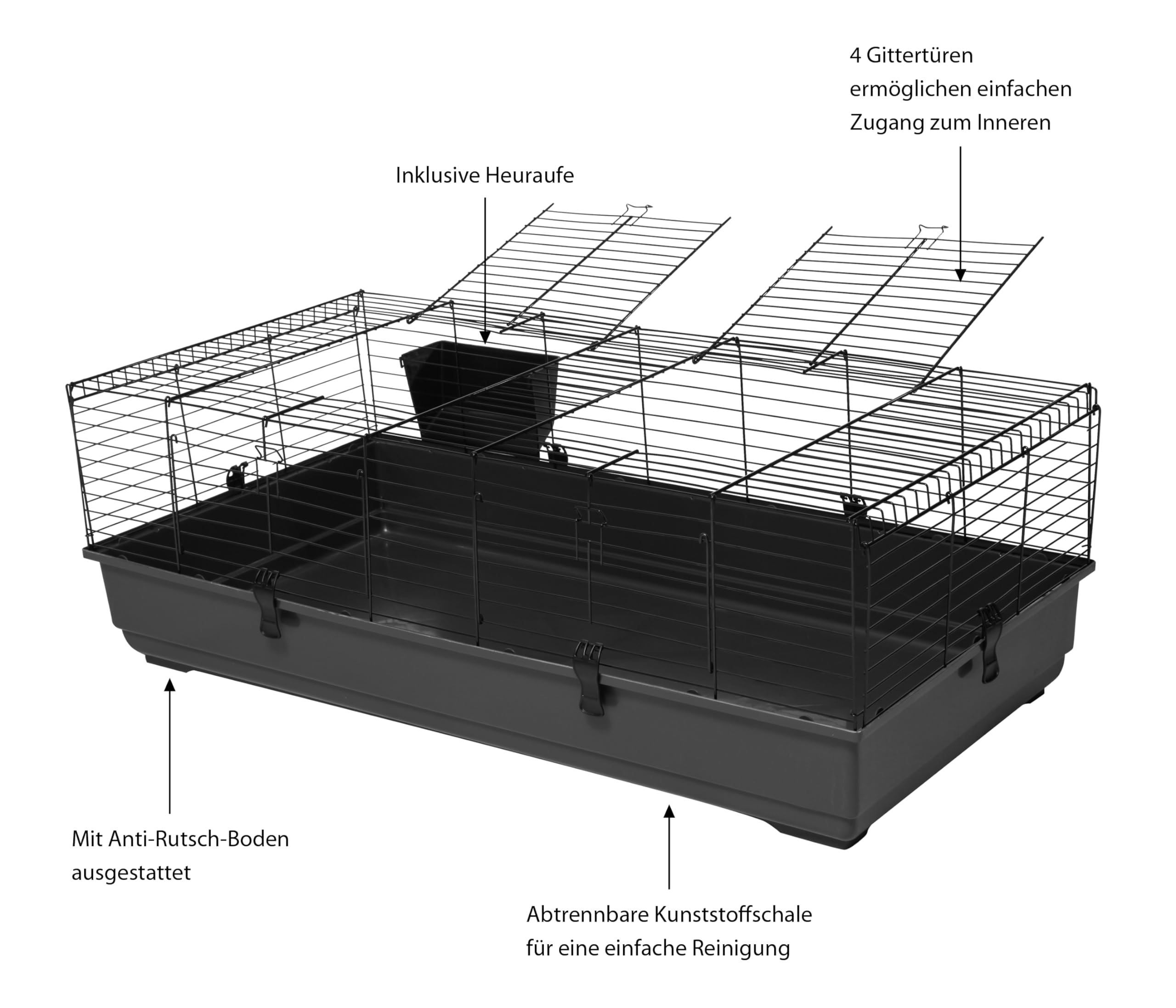 dehner-peppy-nagerheim-nagerk-fig-140x69x47-cm-schwarz image 4