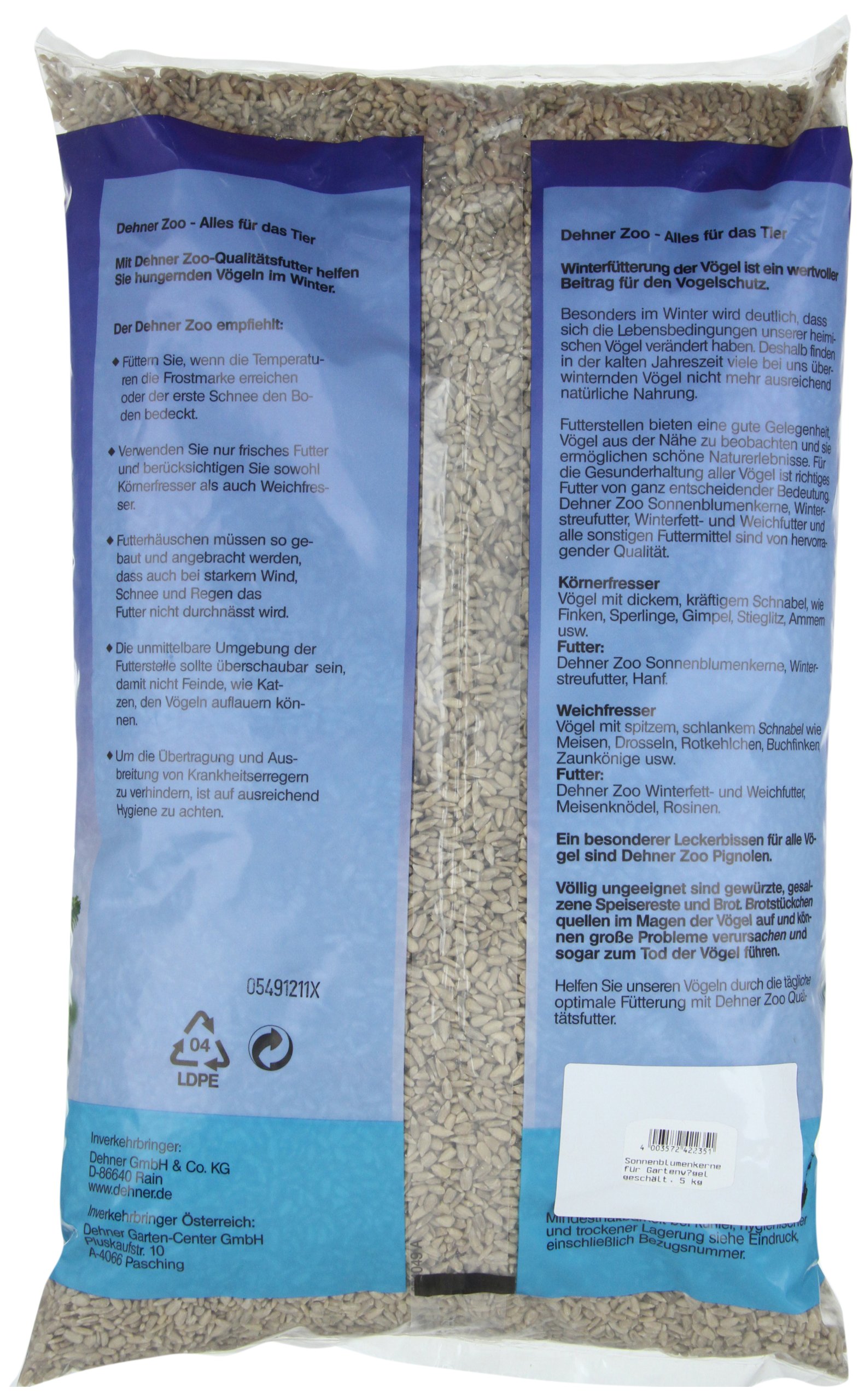 dehner-sonnenblumenkerne-gesch-lt-vogelfutter-5-kg image 3