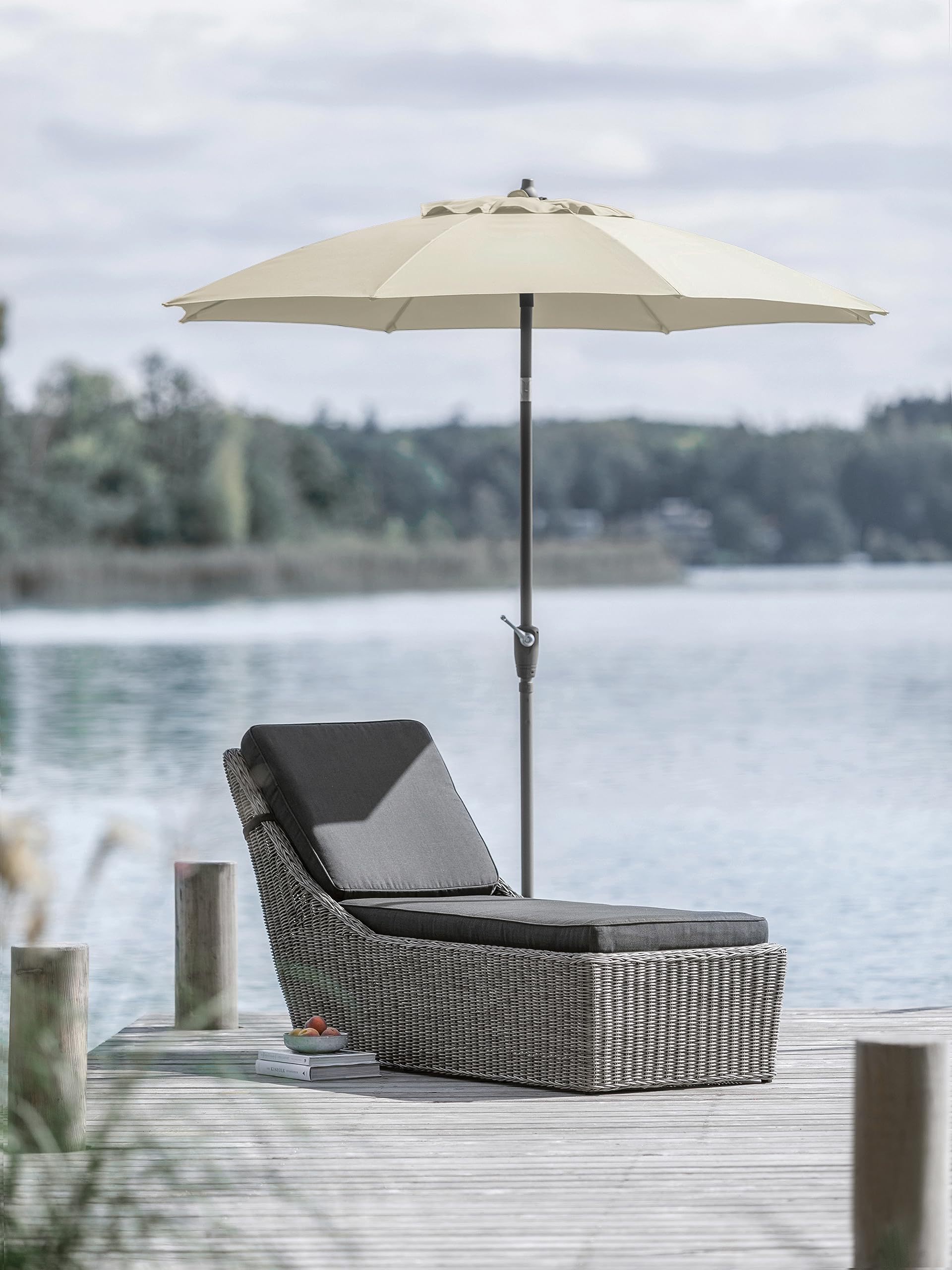 dehner-sonnenschirm-kos-rund-220-cm-beige-schirm image 4