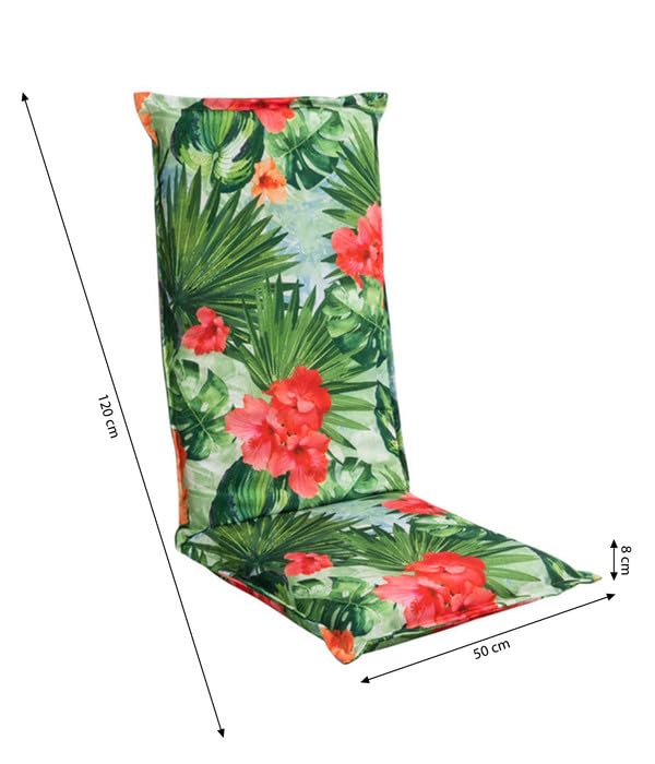 dehner-hochlehner-auflage-varadero-gr-n-rot-120x50cm image 8