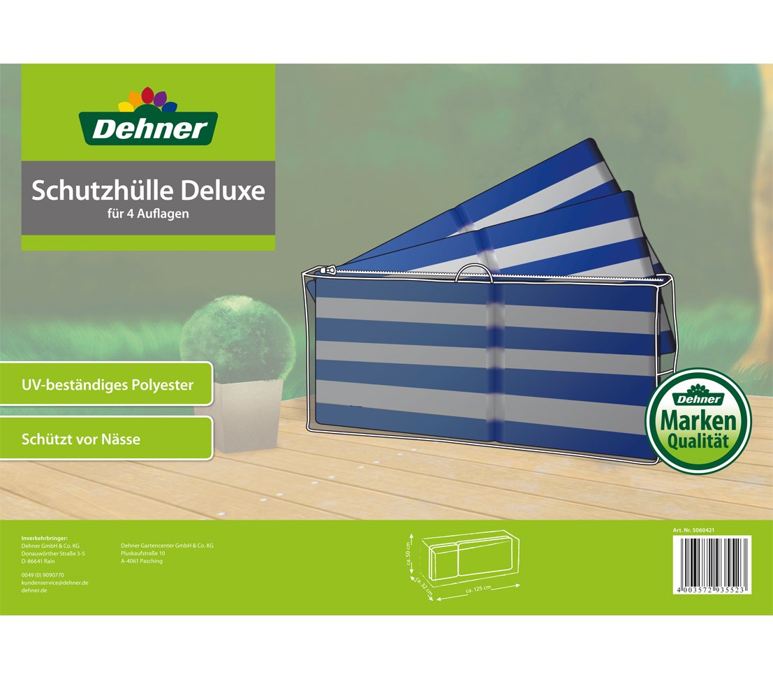 dehner-deluxe-schutzh-lle-polster-auflagen-125-cm-anthrazit-polyester image 2