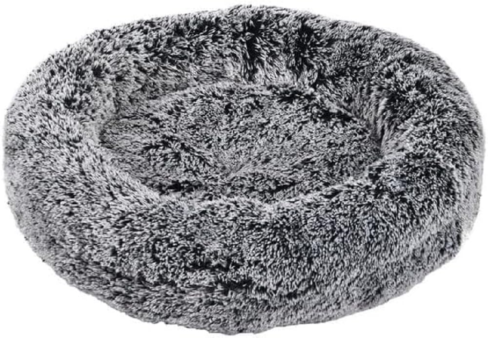 dehner-lieblinge-cookie-hundebett-m-58-cm-schwarz-waschbar image 1