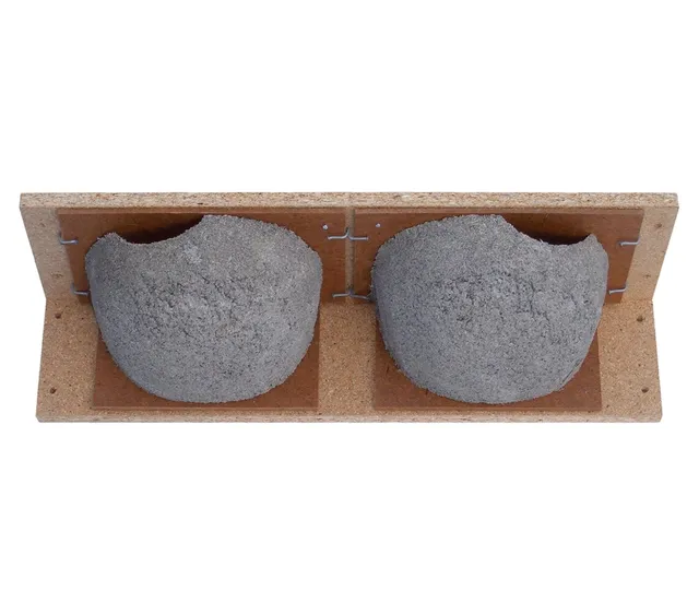 dehner-natura-nistkasten-mehlschwalben-doppelnest-holzbeton image 1