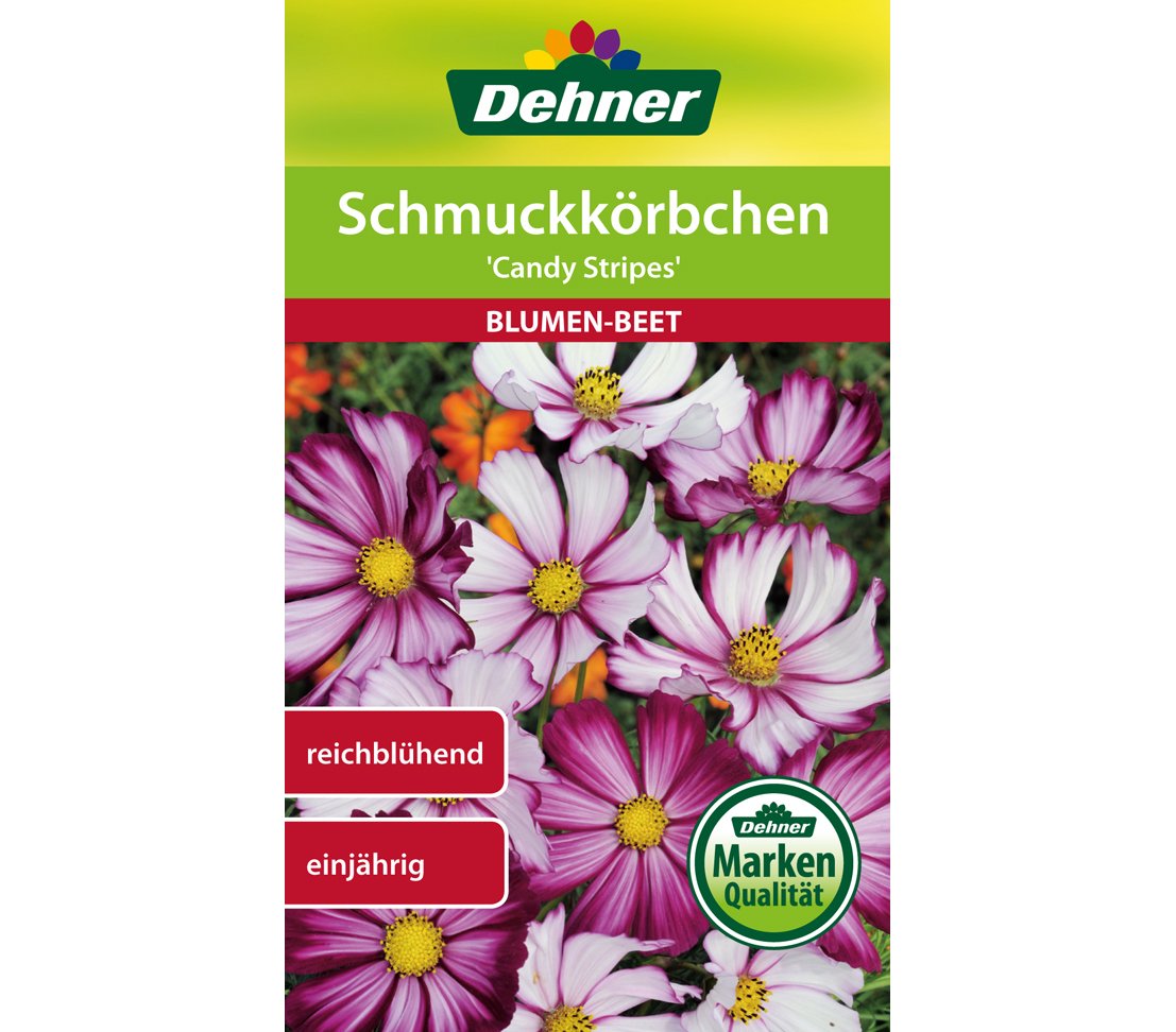 dehner-schmuckk-rbchen-candy-stripes-blumensamen-5er-pack-einj-hrig image 1