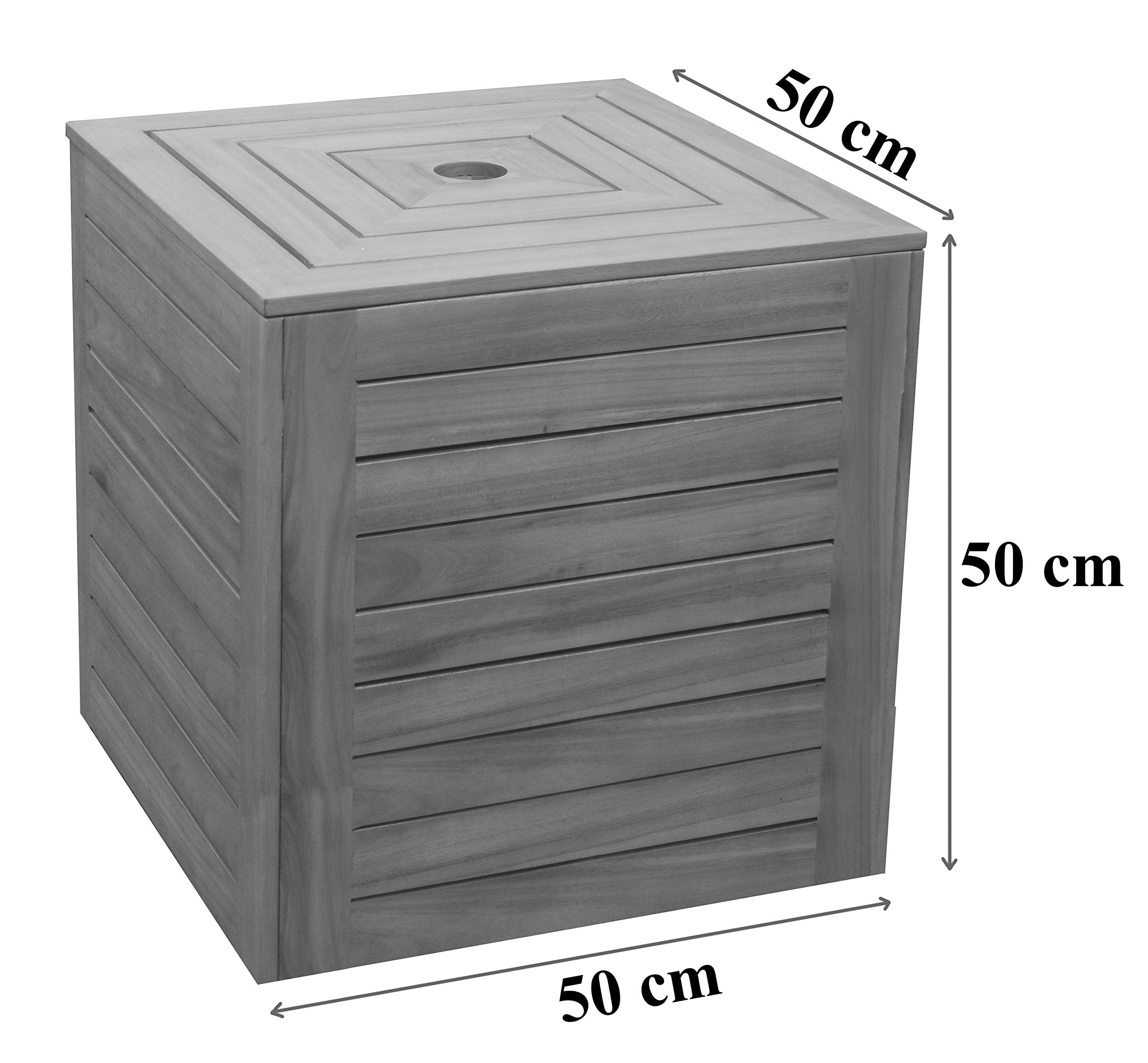 dehner-macao-schirmbox-50-cm-fsc-akazie-natur-st-nder image 2