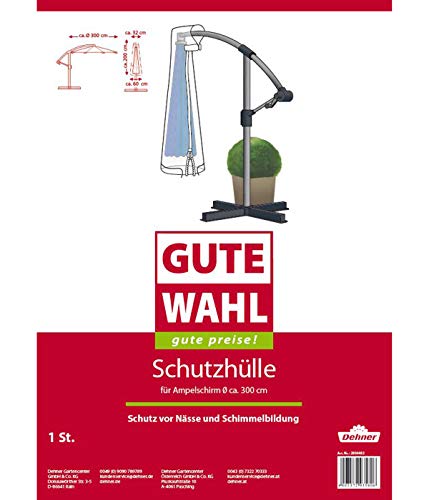 dehner-gute-wahl-ampelschirm-schutzh-lle-200cm-transparent image 8