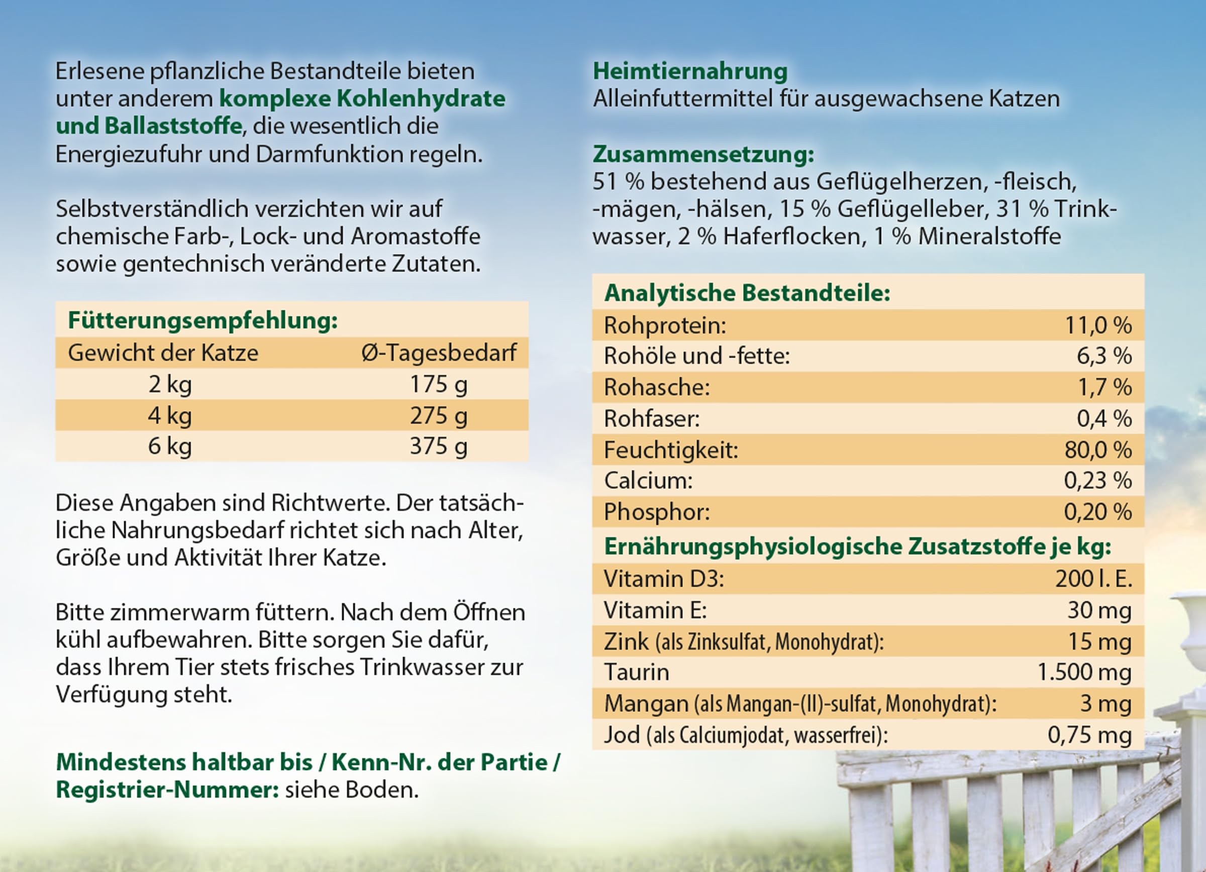 dehner-best-nature-katzenfutter-gefl-gel-leber-6x200g image 2