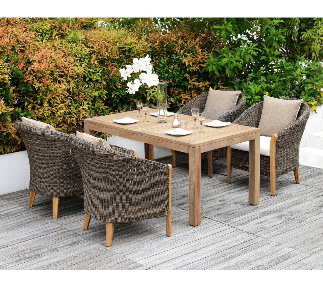 dehner-teakholz-gartentisch-natur-160x76x90-cm-fsc image 3