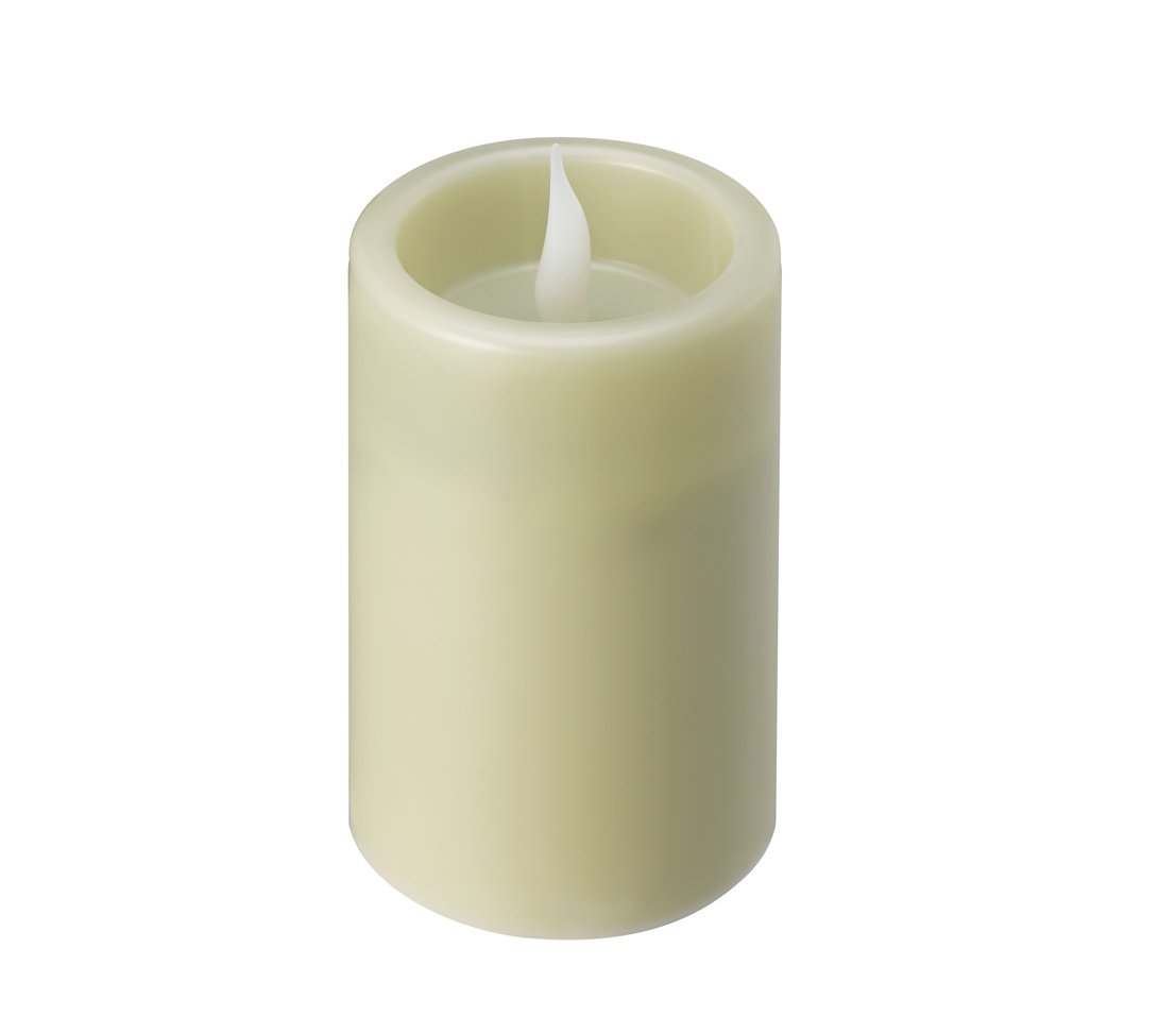 dehner-solarkerze-15-cm-creme-tischbeleuchtung-solar image 1