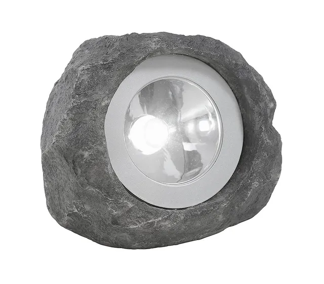 dehner-solar-leuchtstein-polyresin-mit-d-mmerungssensor image 1
