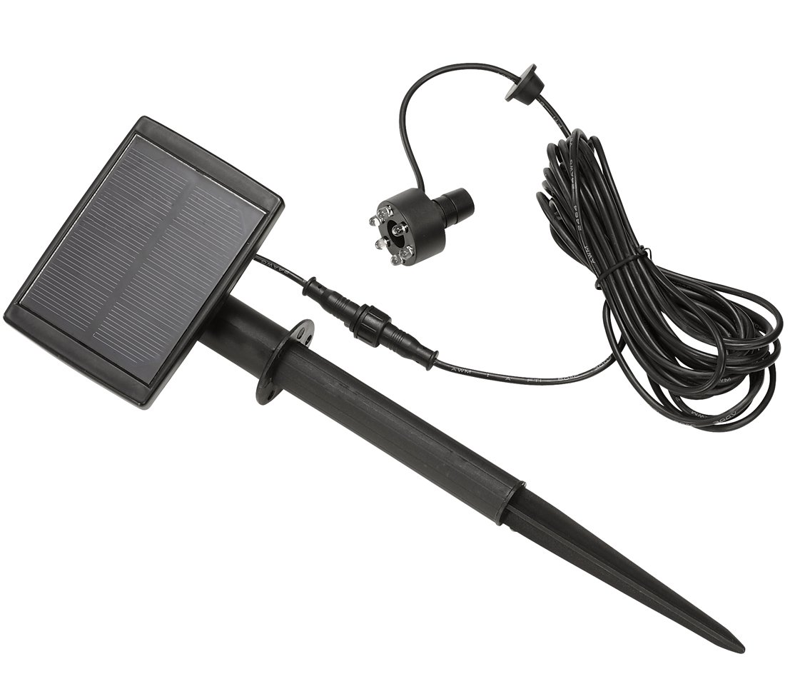 dehner-wild-nature-solar-led-universalbeleuchtung-gartenleuchte-schwarz image 1