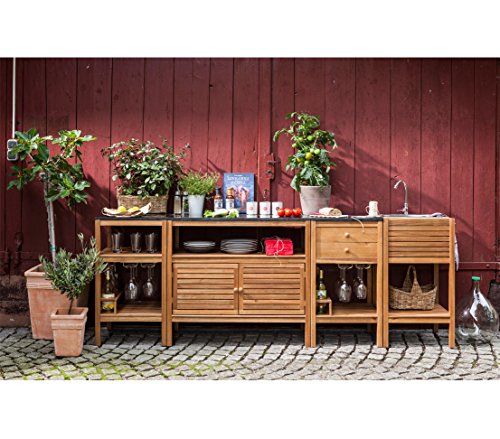 dehner-southampton-sp-ltisch-akazie-edelstahl-natur image 8