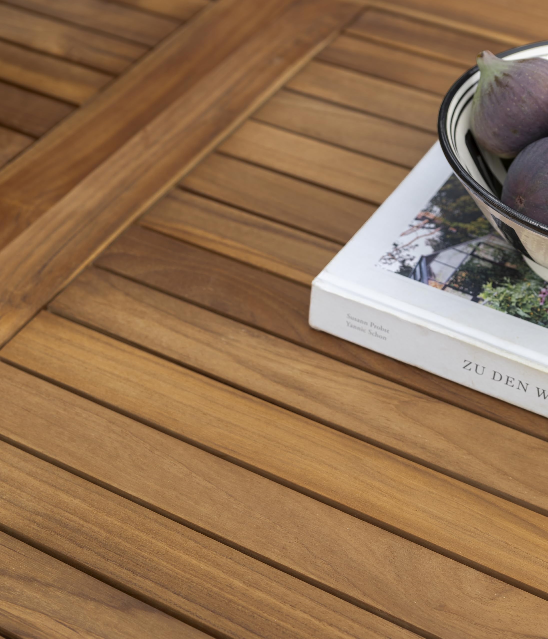 dehner-havanna-gartentisch-teak-hellbraun-180-240-cm image 8