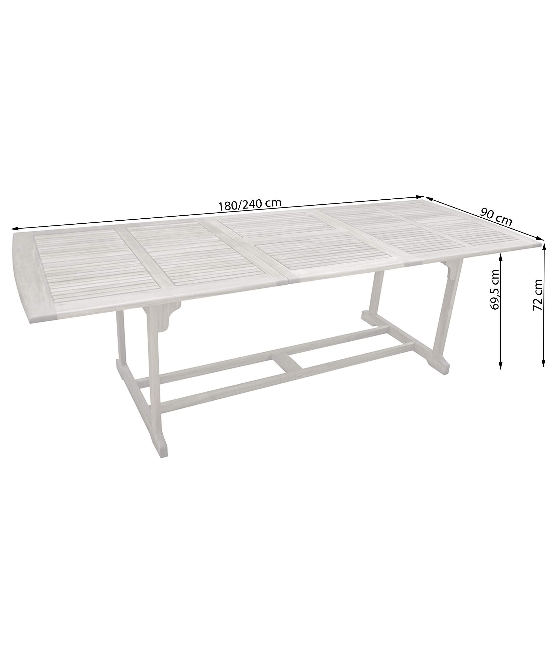 dehner-ausziehtisch-macao-akazienholz-180-240-cm-natur image 3