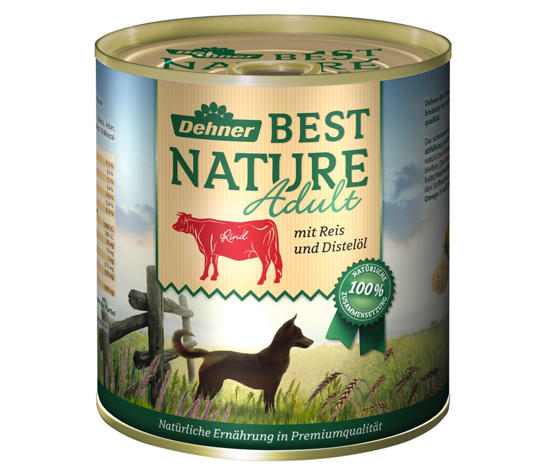dehner-best-nature-hundefutter-adult-rind-reis-400-g-nat-rlich image 1
