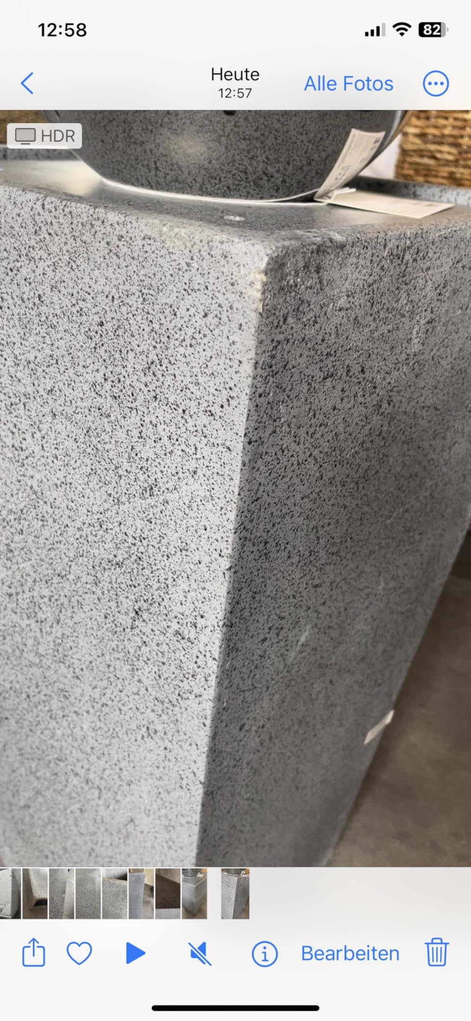 Wenig Wasser nötig