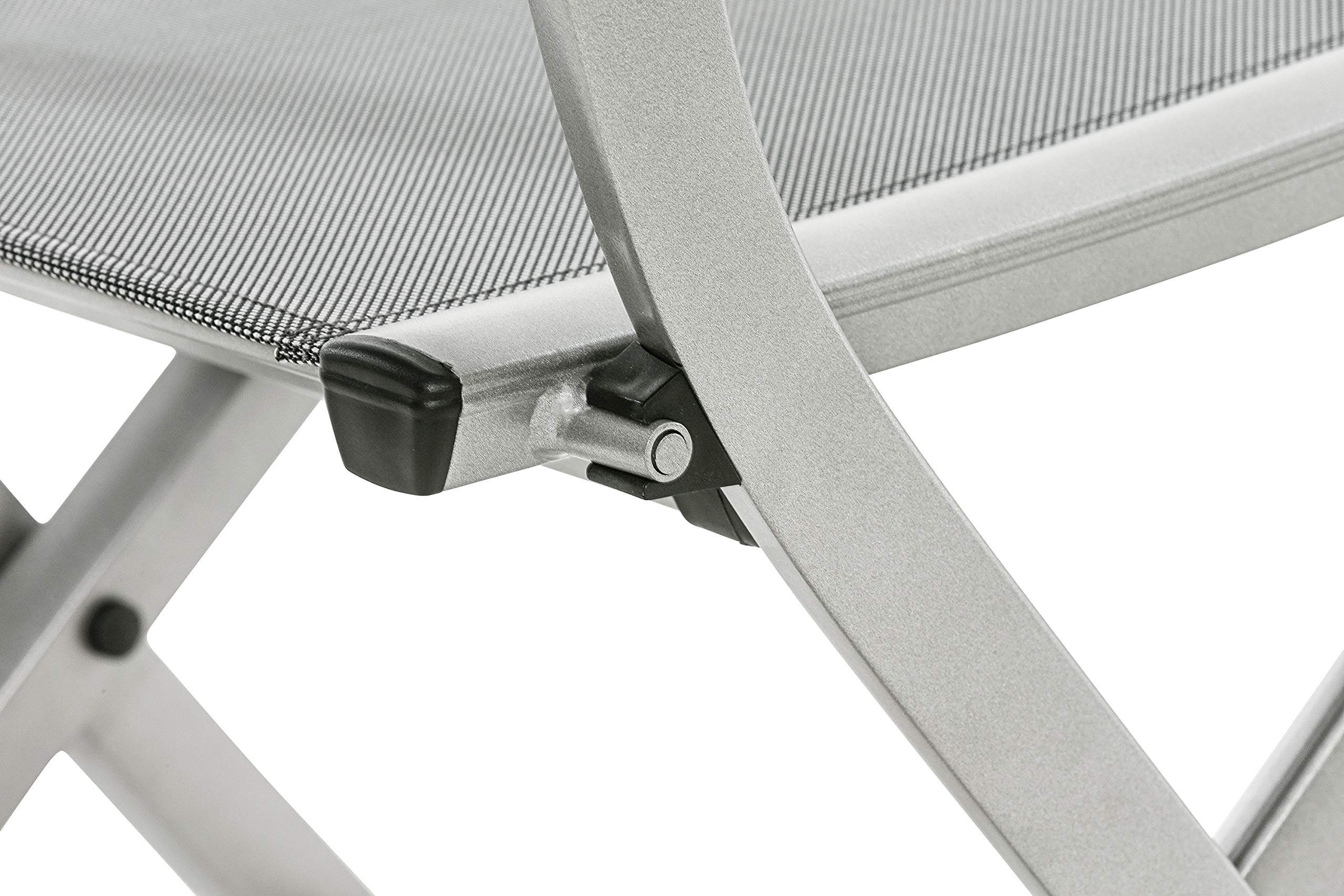 dehner-chicago-klappstuhl-grau-textilene-120-kg image 8