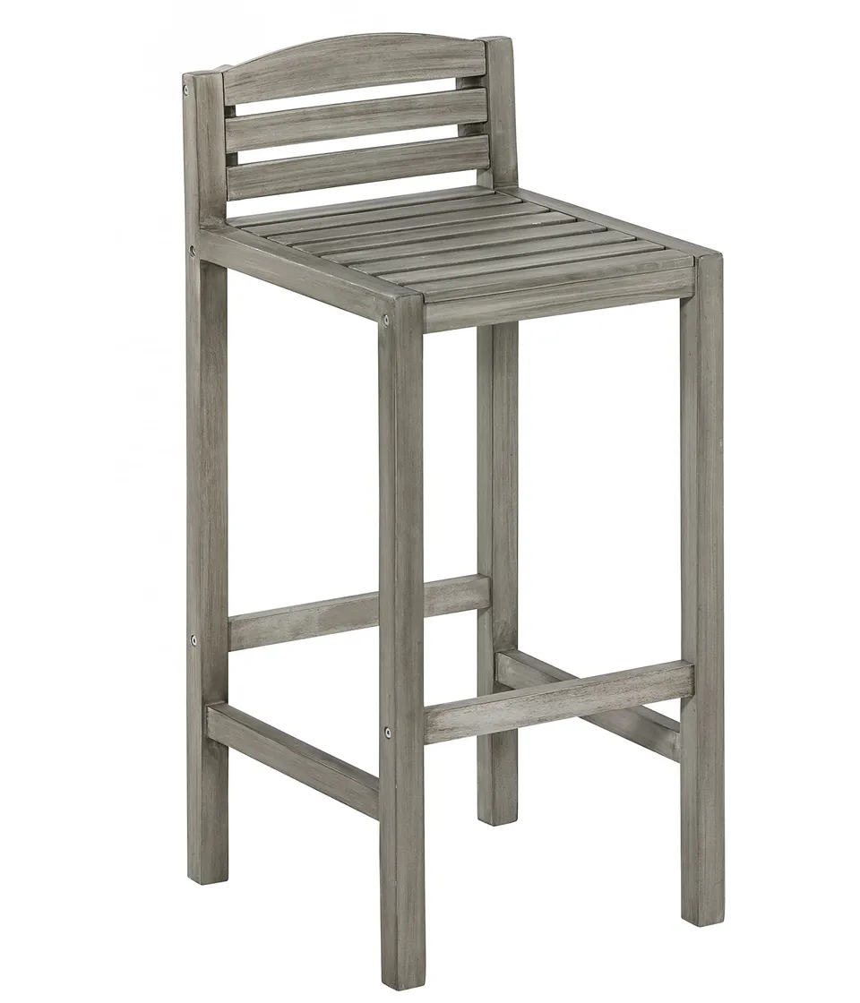 dehner-southhampton-barhocker-akazie-grau-93-cm image 1