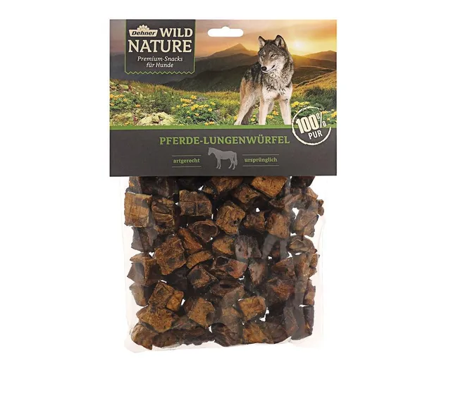 dehner-wild-nature-hundeleckerli-pferde-lunge-200-g-getreidefrei image 1