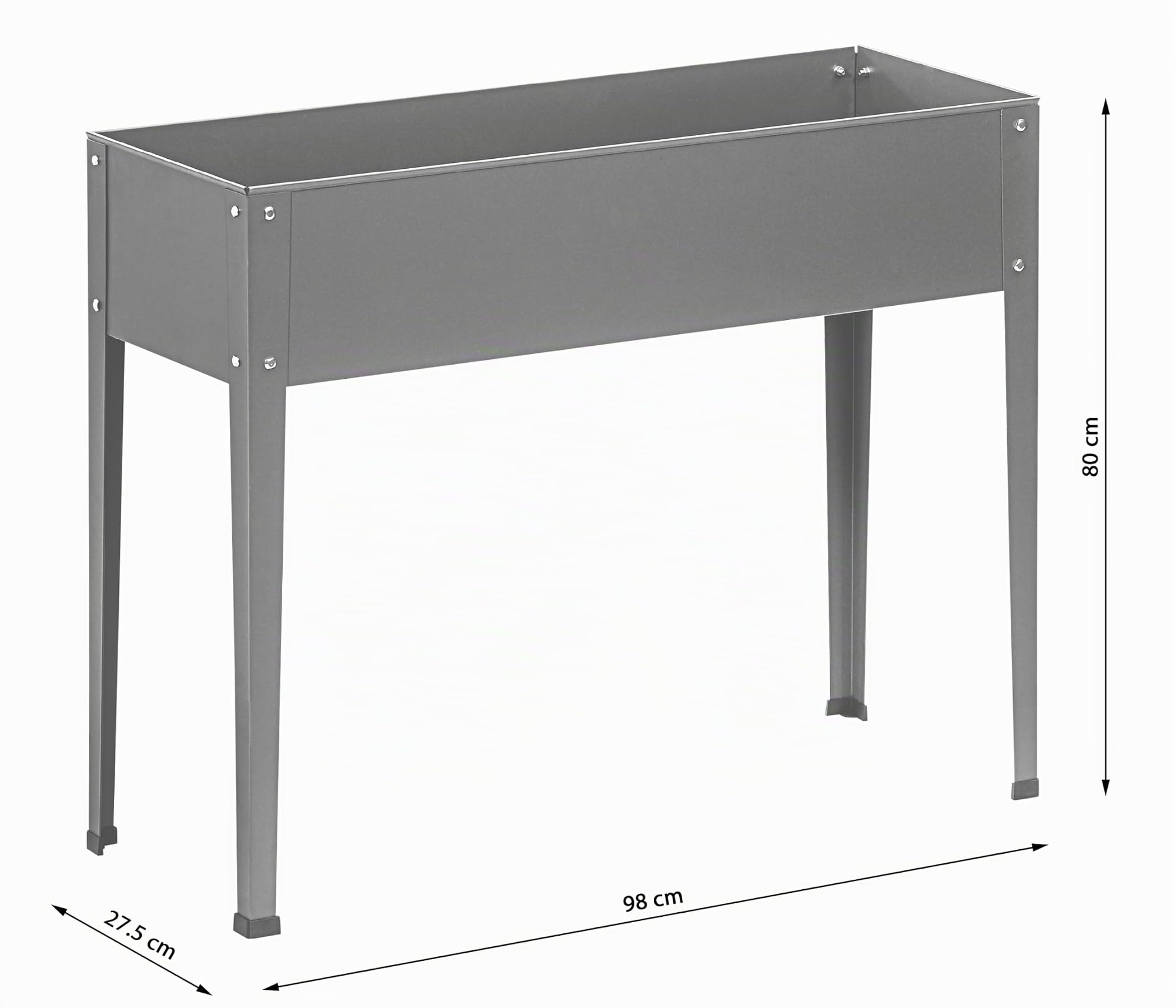 dehner-m-nster-2-hochbeet-stahl-grau-100-x-30-x-80-cm image 4