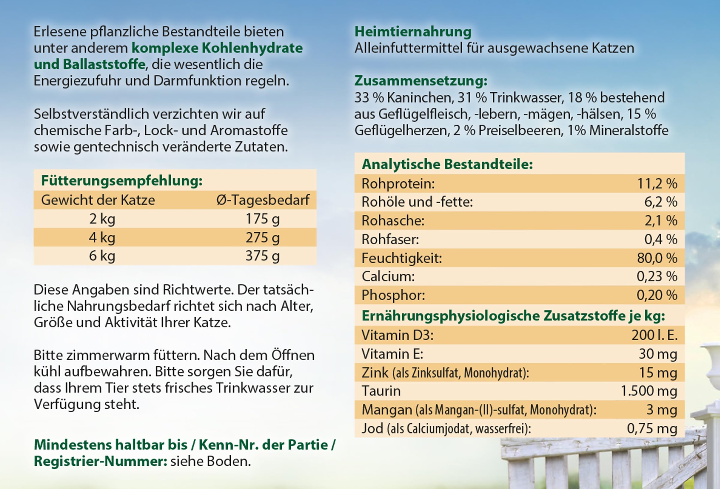 dehner-best-nature-katzenfutter-gefl-gel-6x400g-adult-nass image 2