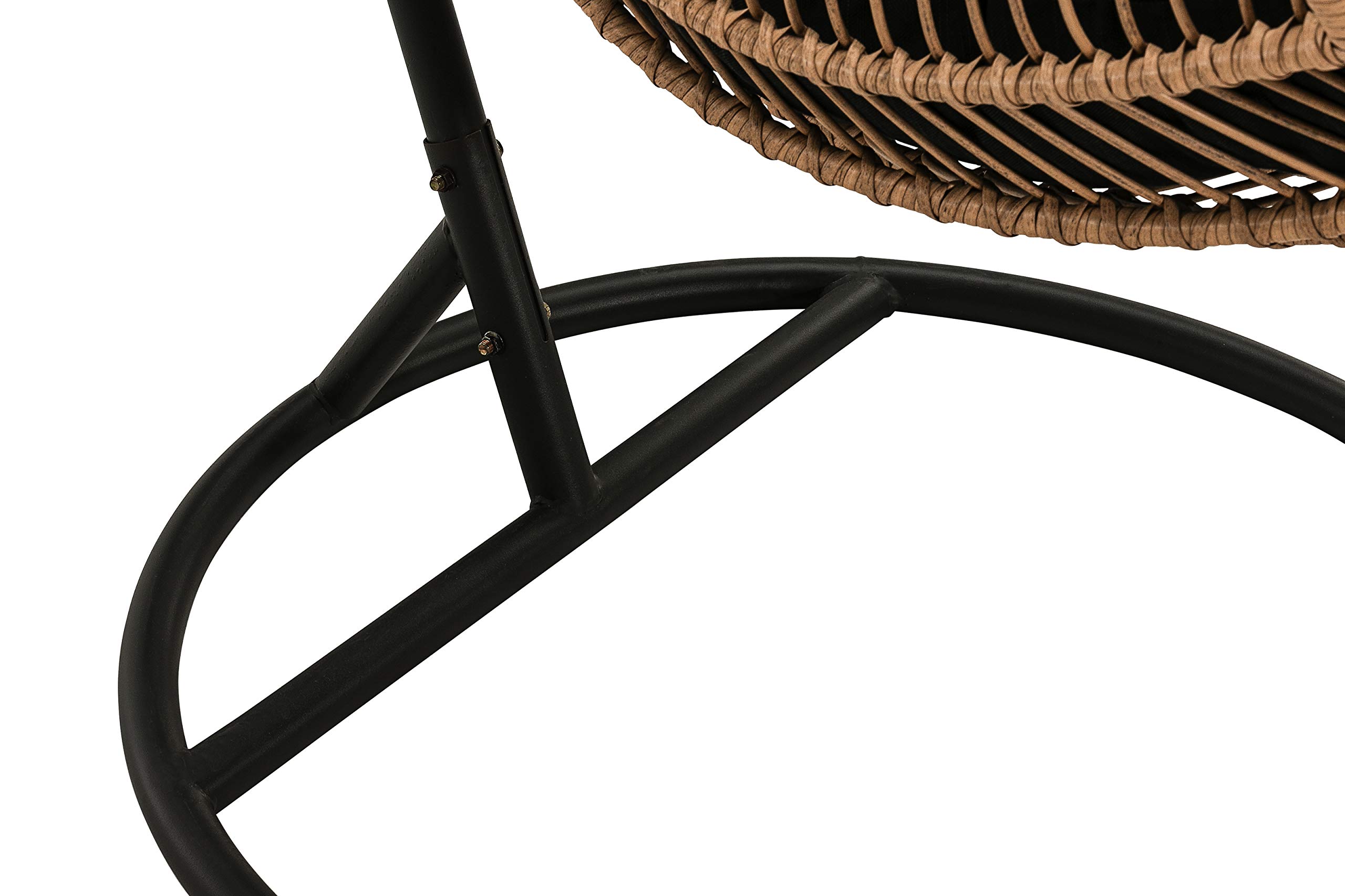 dehner-venezia-h-ngesessel-h-ngestuhl-schwarz-beige-stahl image 8