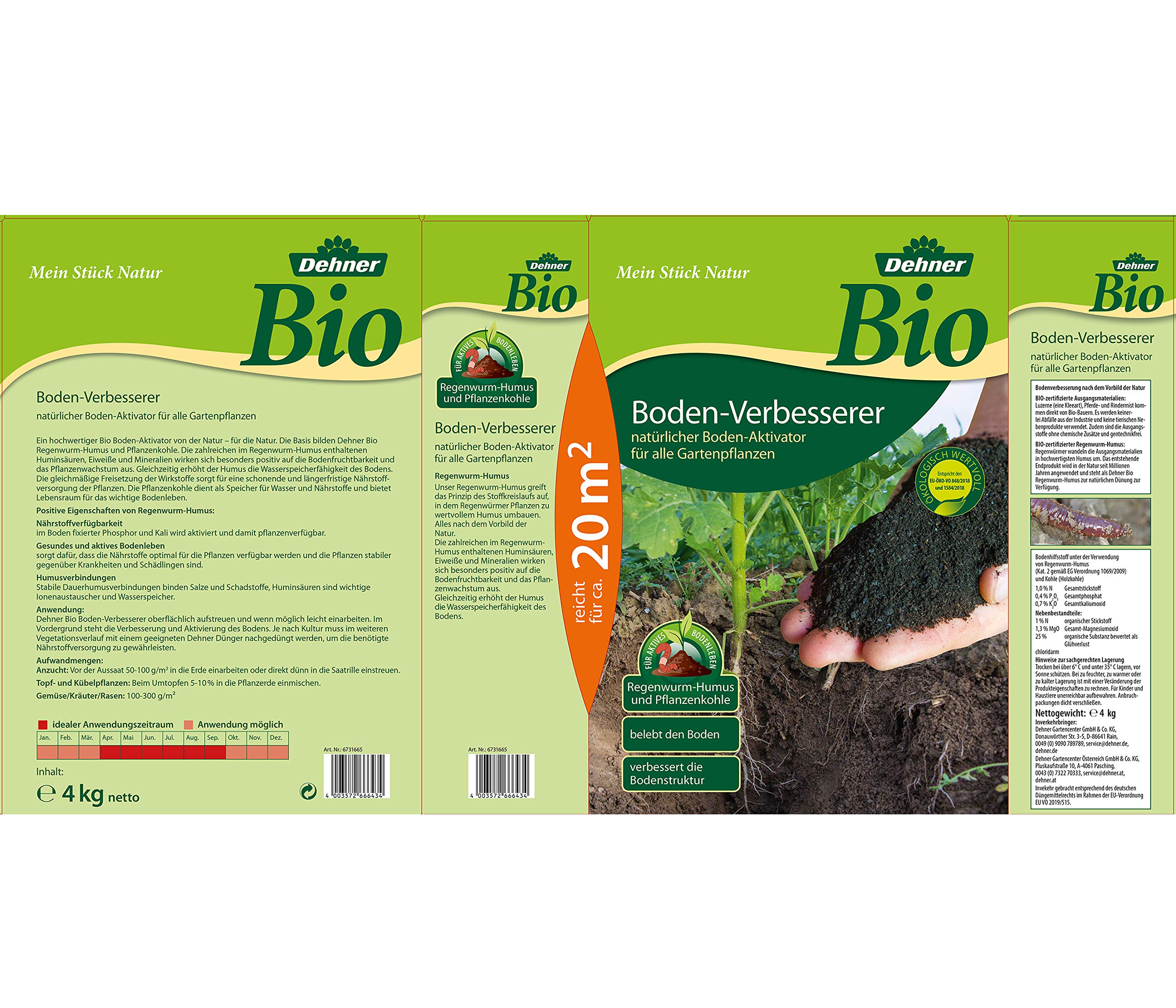 dehner-bio-d-nger-set-bodenverbesserer-4-kg-hornsp-ne-2-5-kg image 3