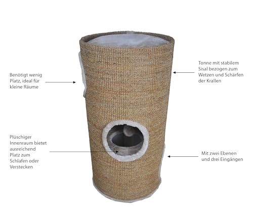 dehner-lieblinge-kratztonne-tassilo-70-cm-hellbraun-sisal image 4
