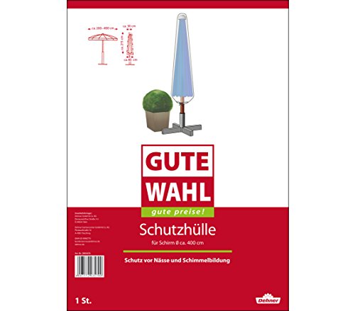 dehner-gute-wahl-schutzh-lle-sonnenschirm-215-cm-transparent image 4